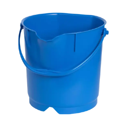Balde de polipropileno de 9 litros color azul