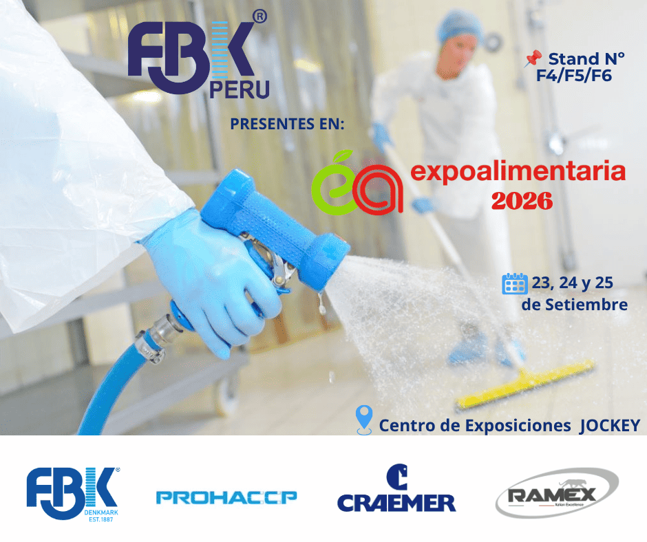 Anuncio de FBK Perú sobre EXPOMINA 2026